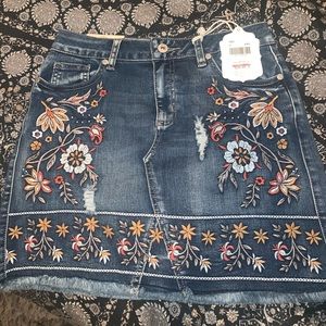 Altard state denim skirt